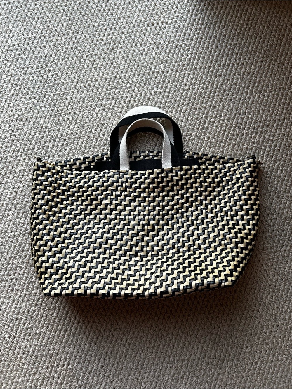 Clare V Bateau Woven Tote